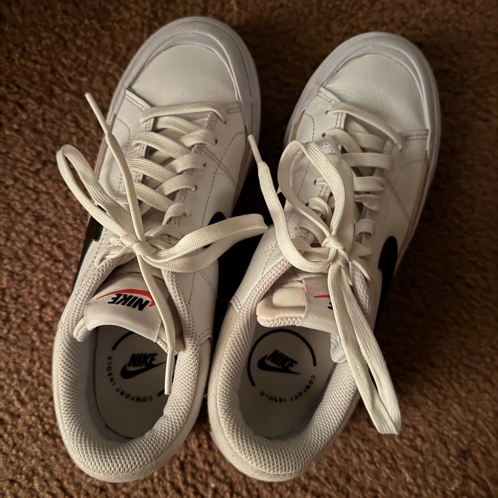 Nike Classic White and Black Sneakers